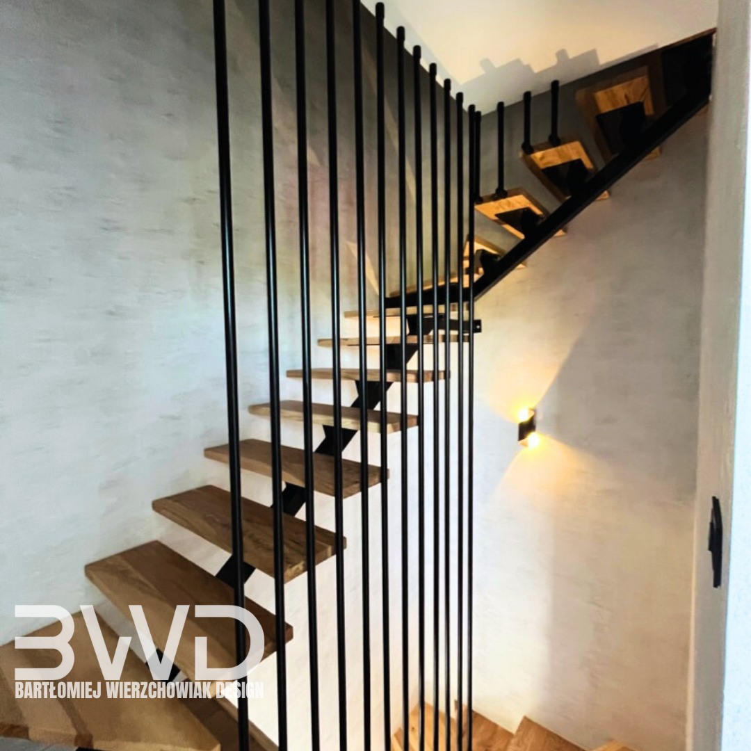 Dekoracyjny panel stalowy z podświetleniem – projekt i montaż