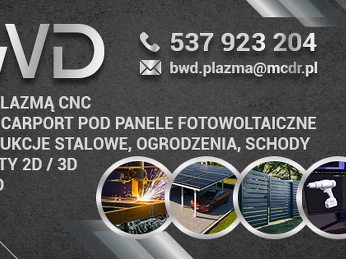 BWD – cięcie plazmą CNC i konstrukcje stalowe